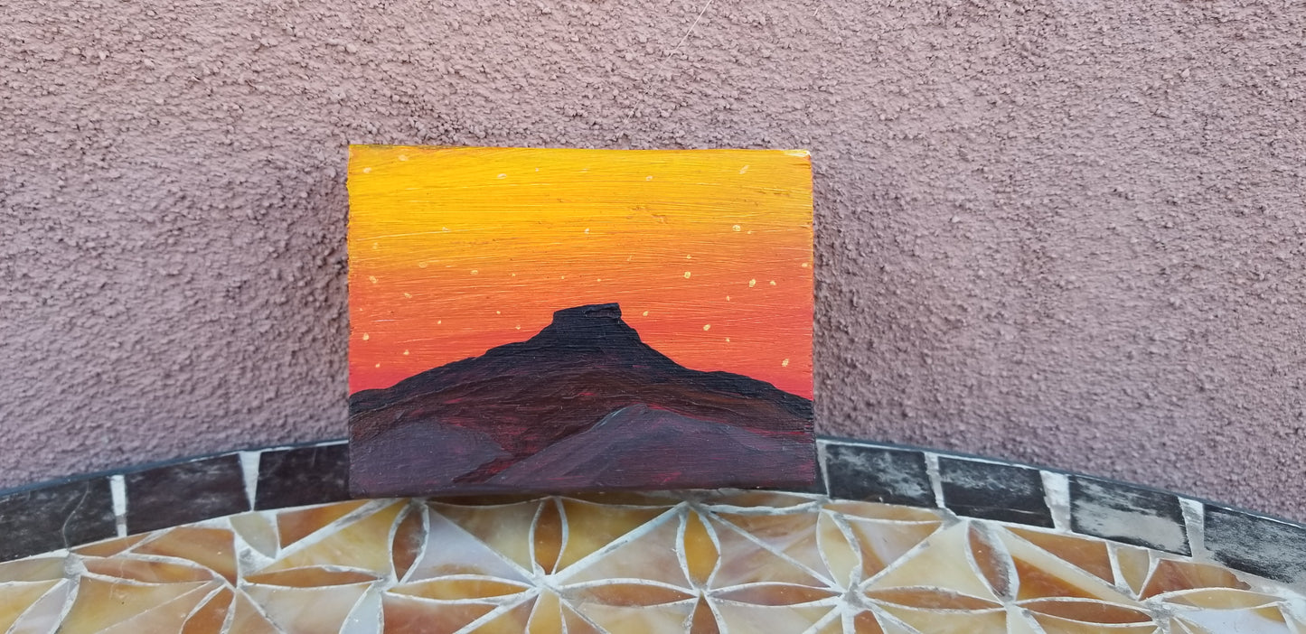 Cerro Pedernal - Painting 003